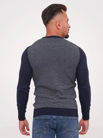 Свитры и кардиганы Trend Collection модель TC6812GreyBlueSVTRMN Фото