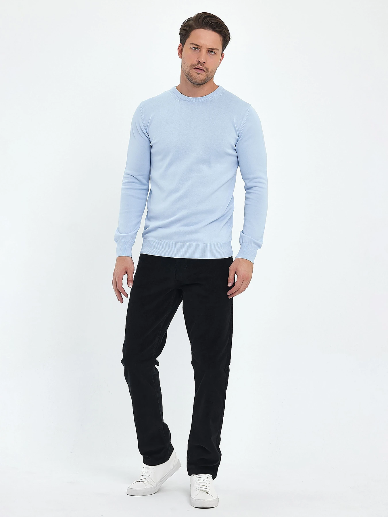 Свитры и кардиганы Trend Collection модель TC6736LightBlueSVTRMN Фото