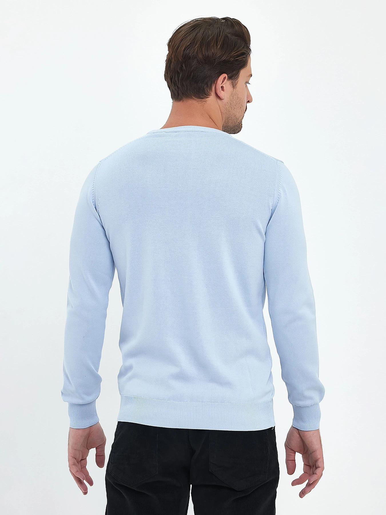 Свитры и кардиганы Trend Collection модель TC6736LightBlueSVTRMN Фото