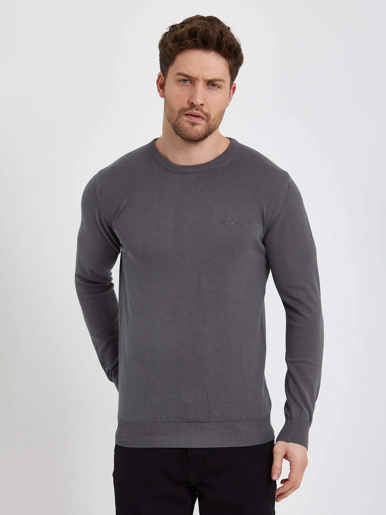 Свитры и кардиганы Trend Collection модель TC6731GreySVTRMN Фото