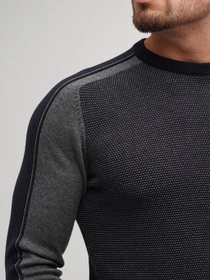 Свитры и кардиганы Trend Collection модель TC5918GreyBlueSVTRMN Фото