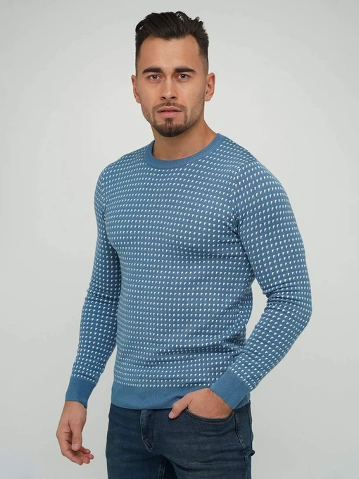 Свитры и кардиганы Trend Collection модель TC5809LightBlueSVTRMN Фото
