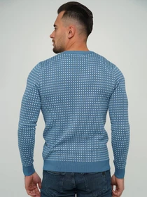 Свитры и кардиганы Trend Collection модель TC5809LightBlueSVTRMN Фото