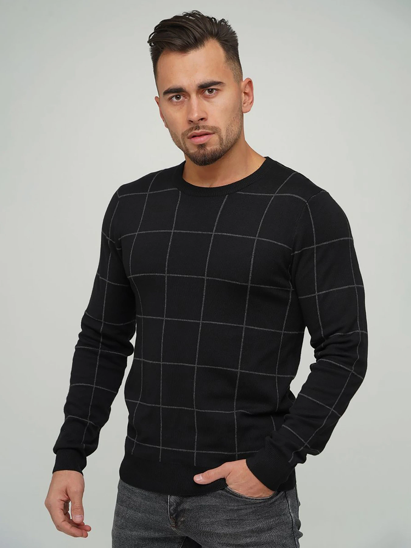 Свитры и кардиганы Trend Collection модель TC5807BlackSVTRMN Фото