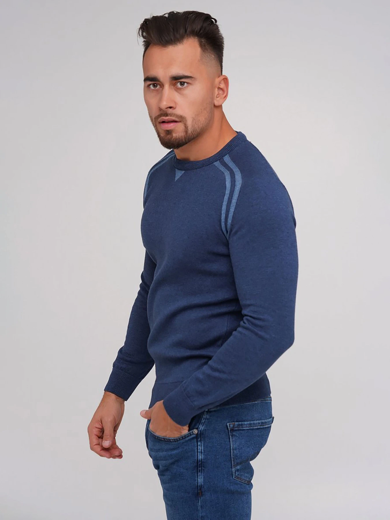 Свитры и кардиганы Trend Collection модель TC5744DenimSVTRMN Фото