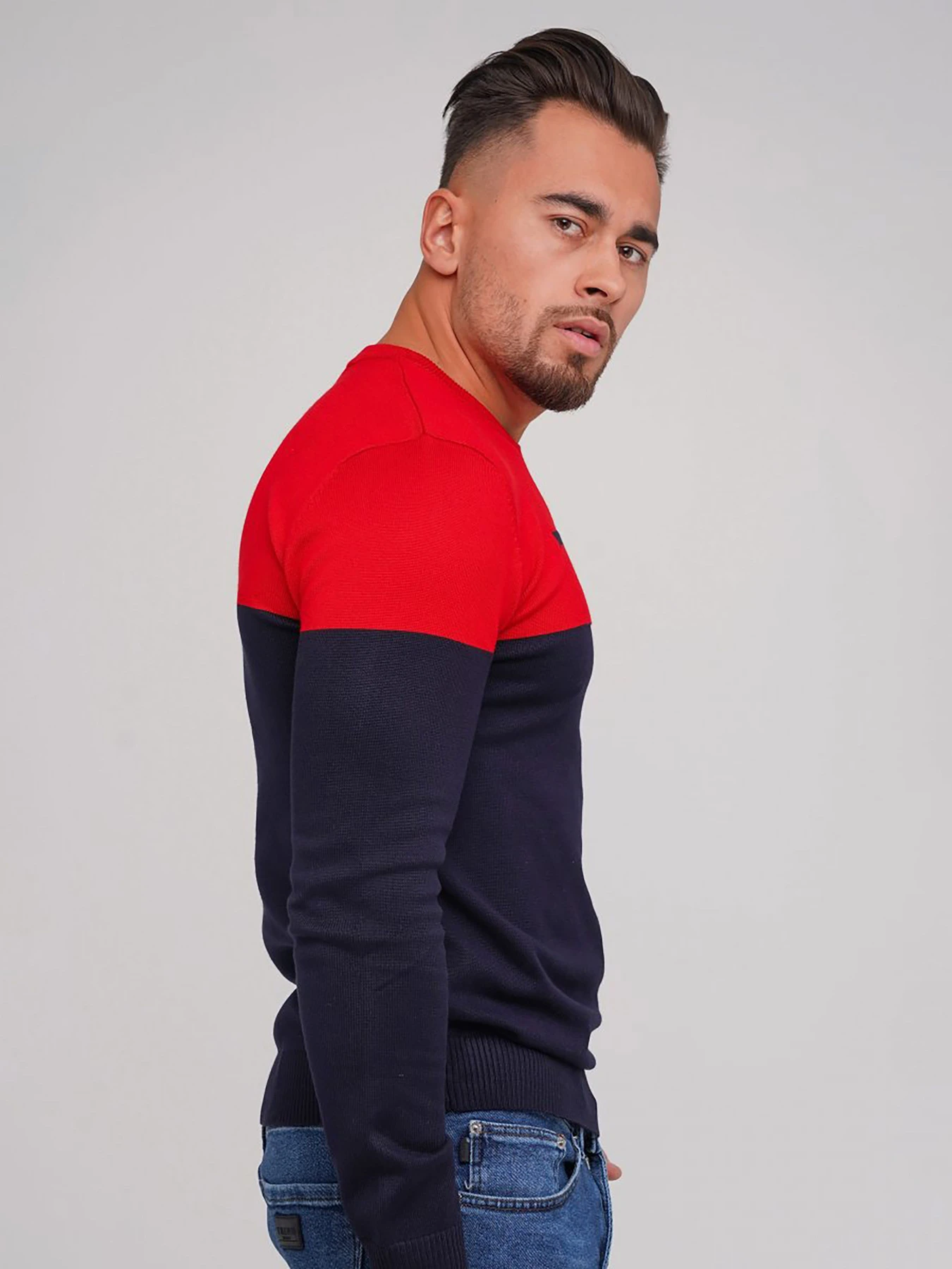 Свитры и кардиганы Trend Collection модель TC5676RedBlueSVTRMN Фото