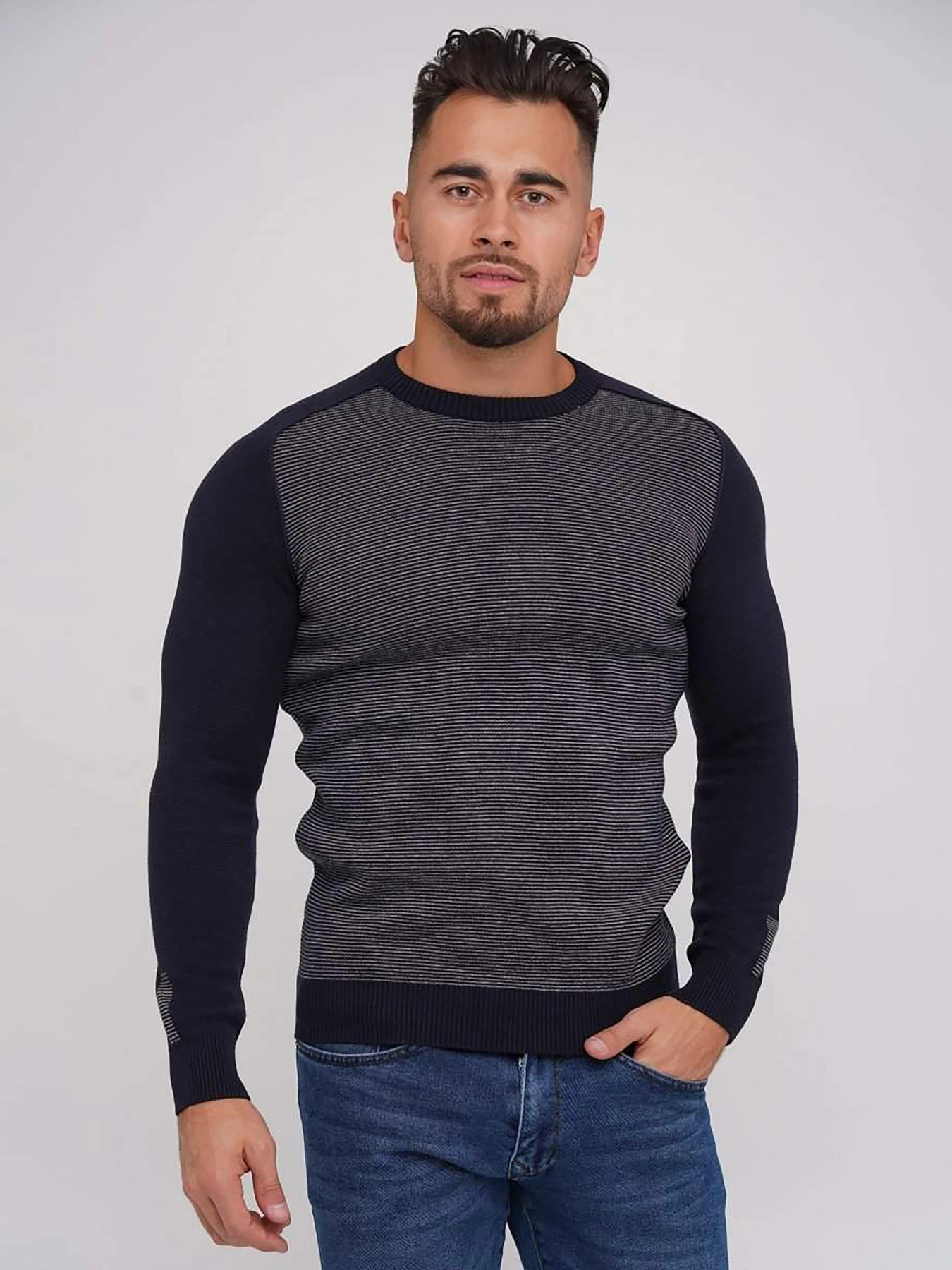 Свитры и кардиганы Trend Collection модель TC5617DarkBlueSVTRMN Фото