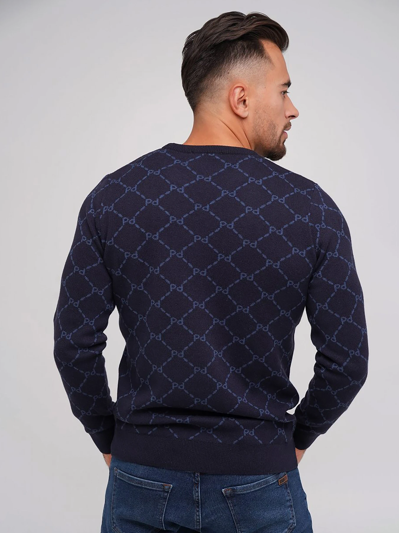 Свитры и кардиганы Trend Collection модель TC5612DarkBlueSVTRMN Фото