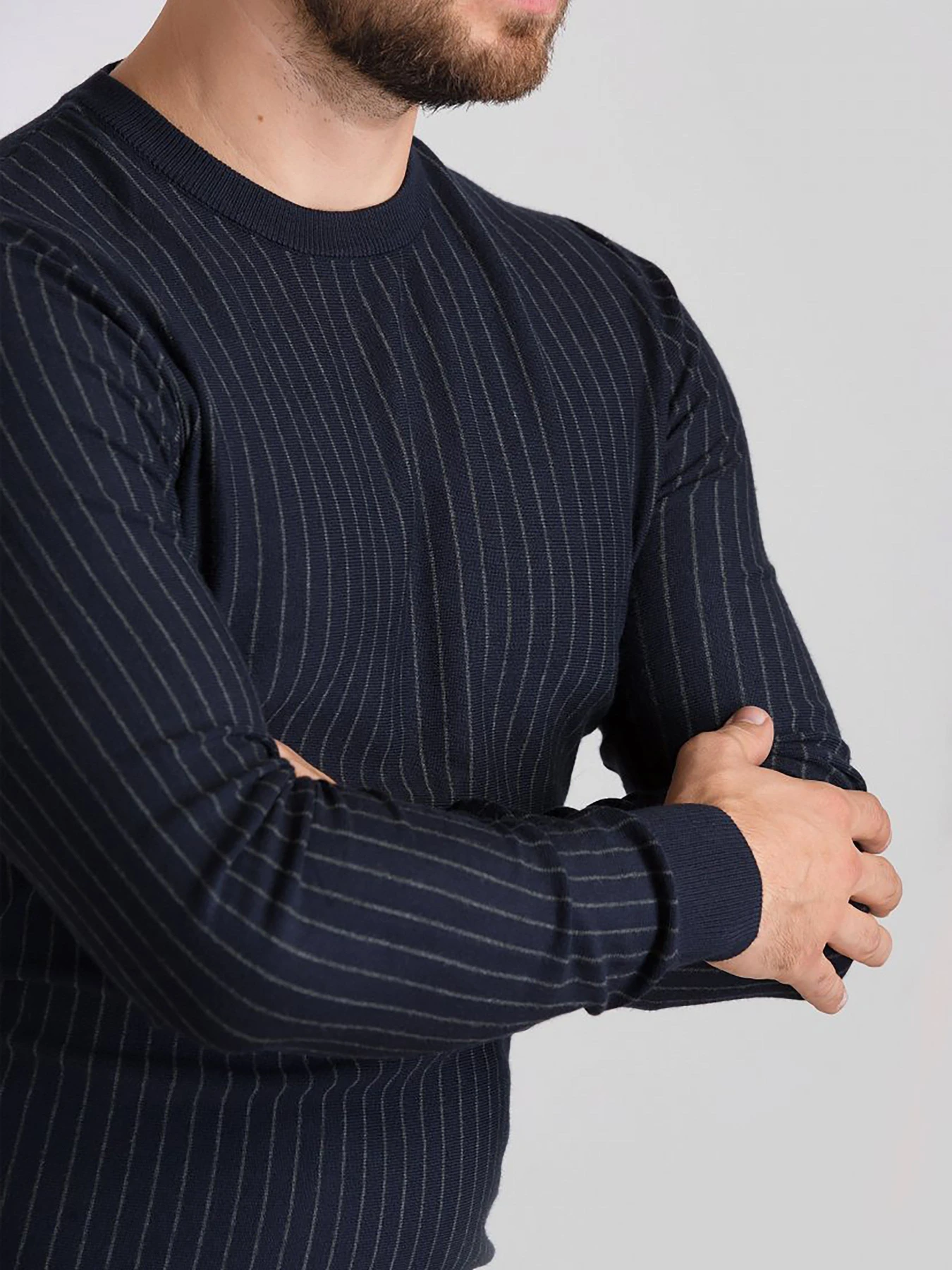 Свитры и кардиганы Trend Collection модель TC1455BlueSVTRMN Фото