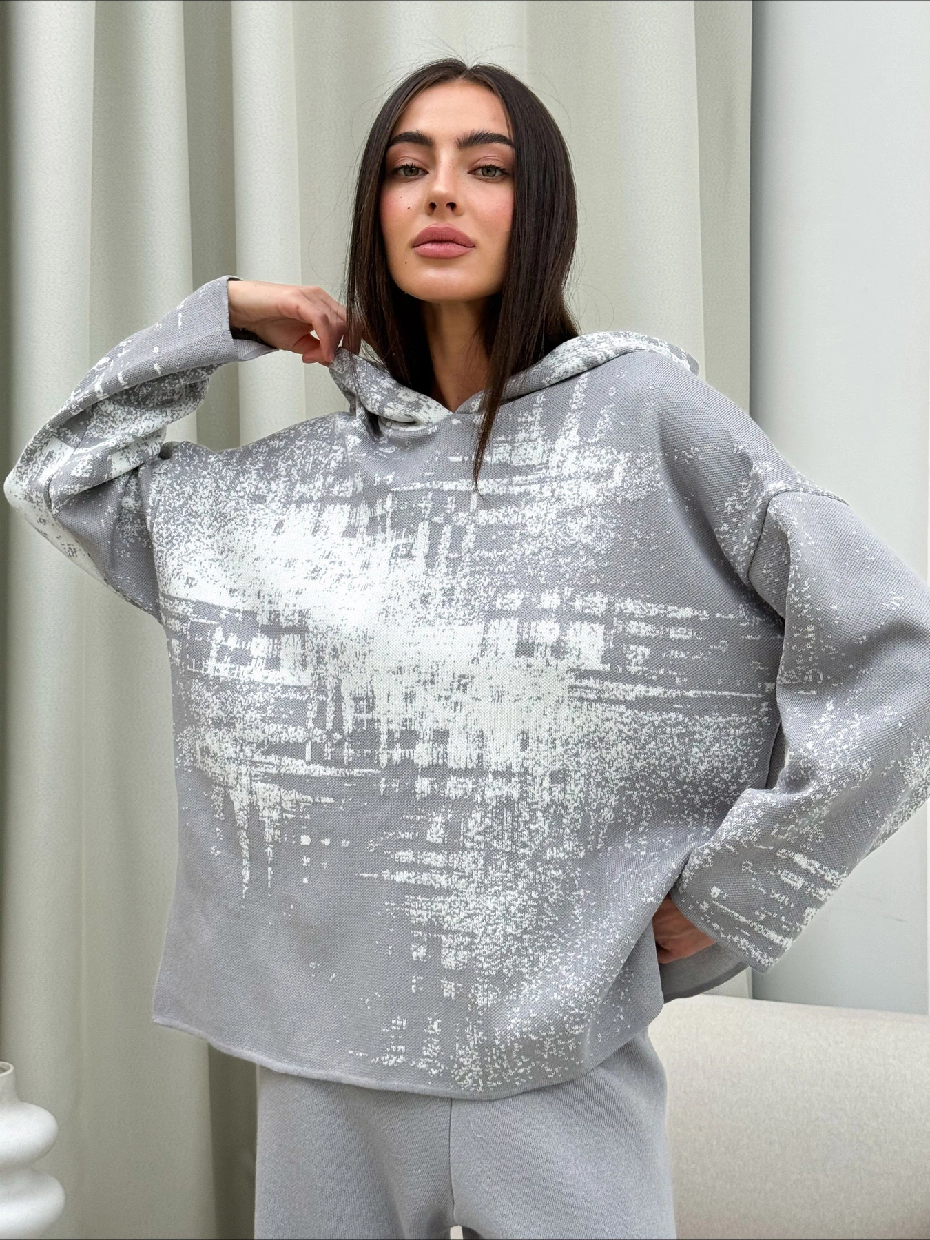 Худи и свитшоты ART KNIT модель 37861 Фото