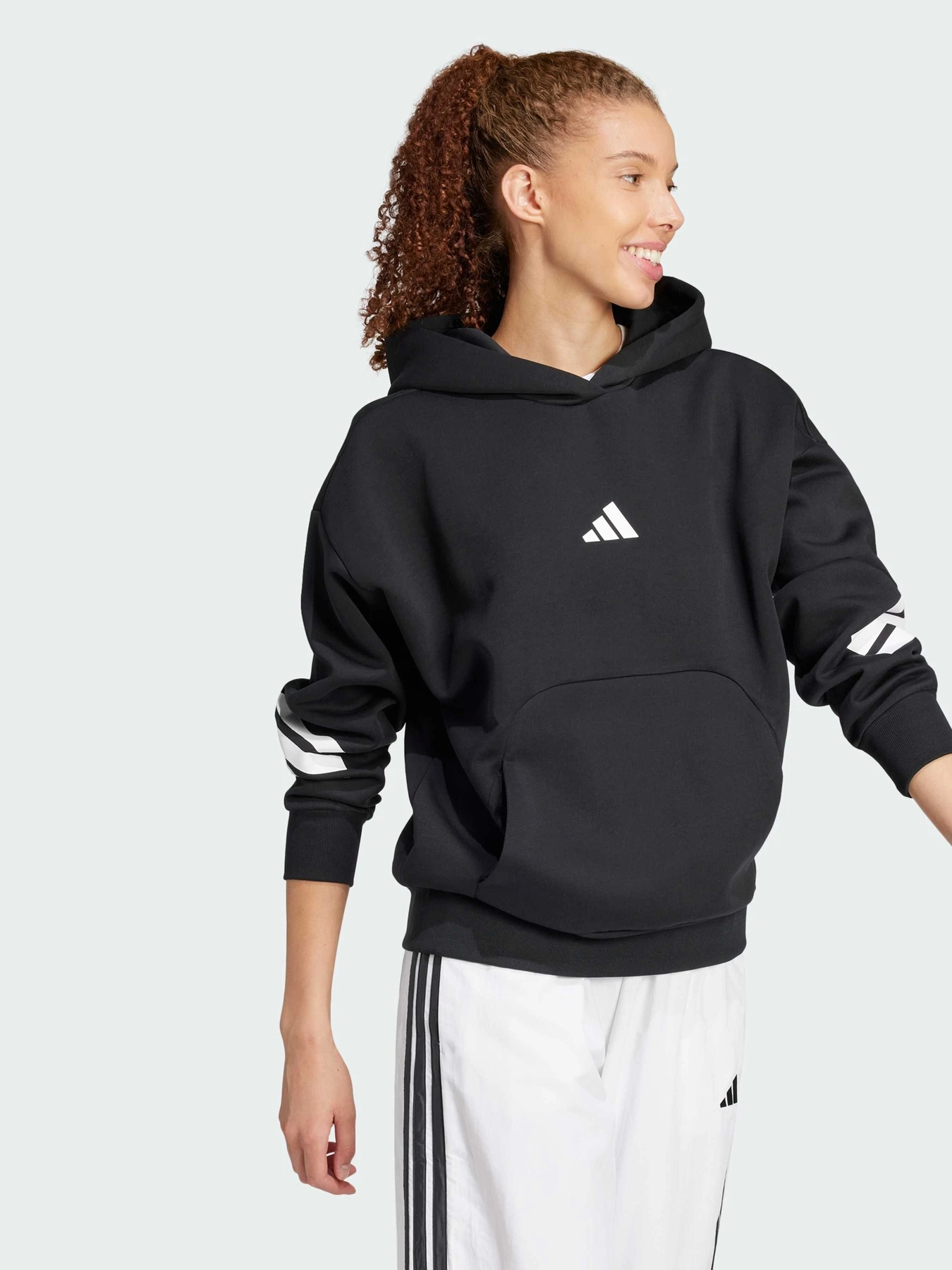 Худі та світшоти Adidas 3 Stripes модель JC5426 Фото