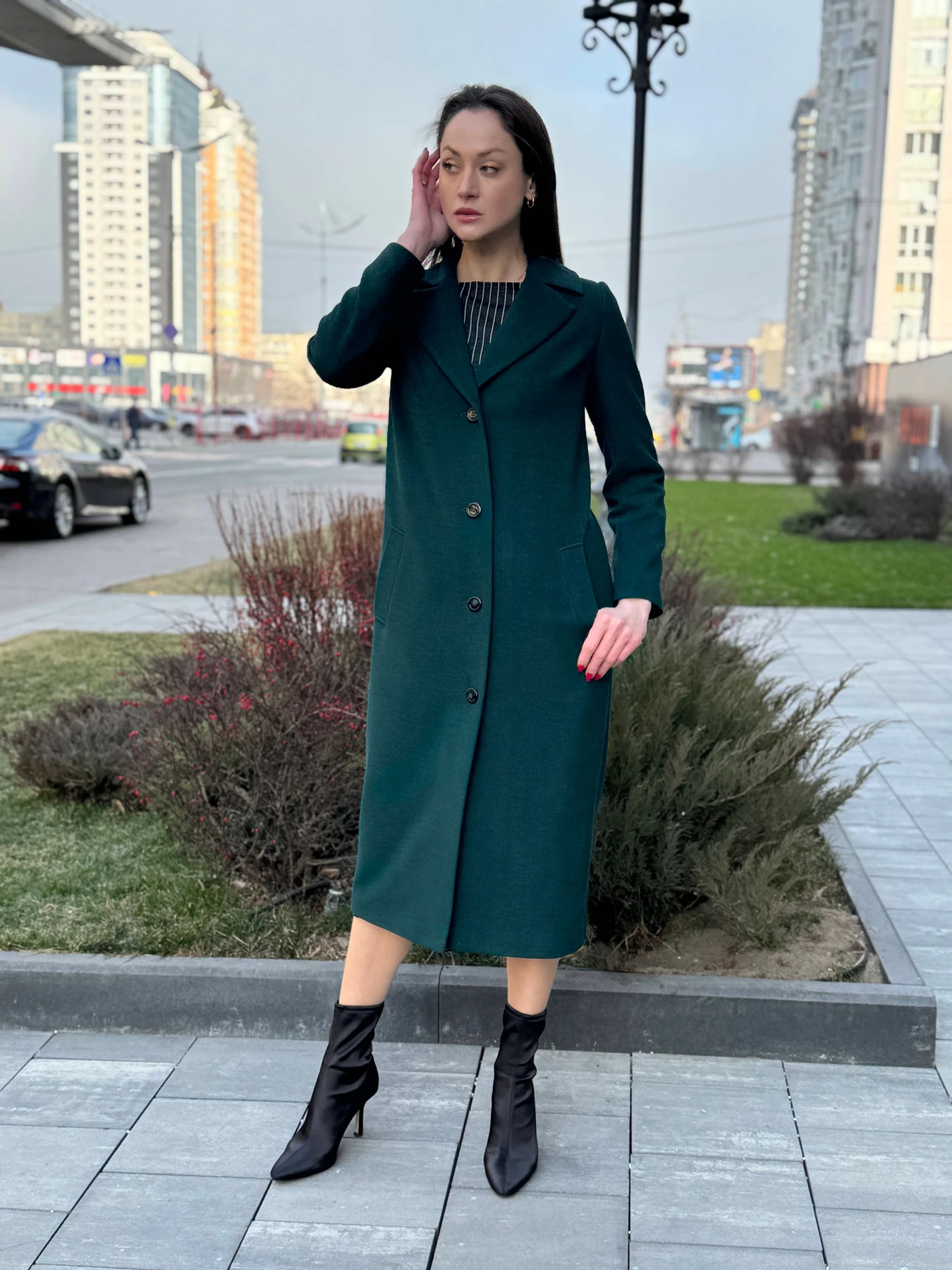 Пальто и плащи CAT ORANGE модель 4456 Фото