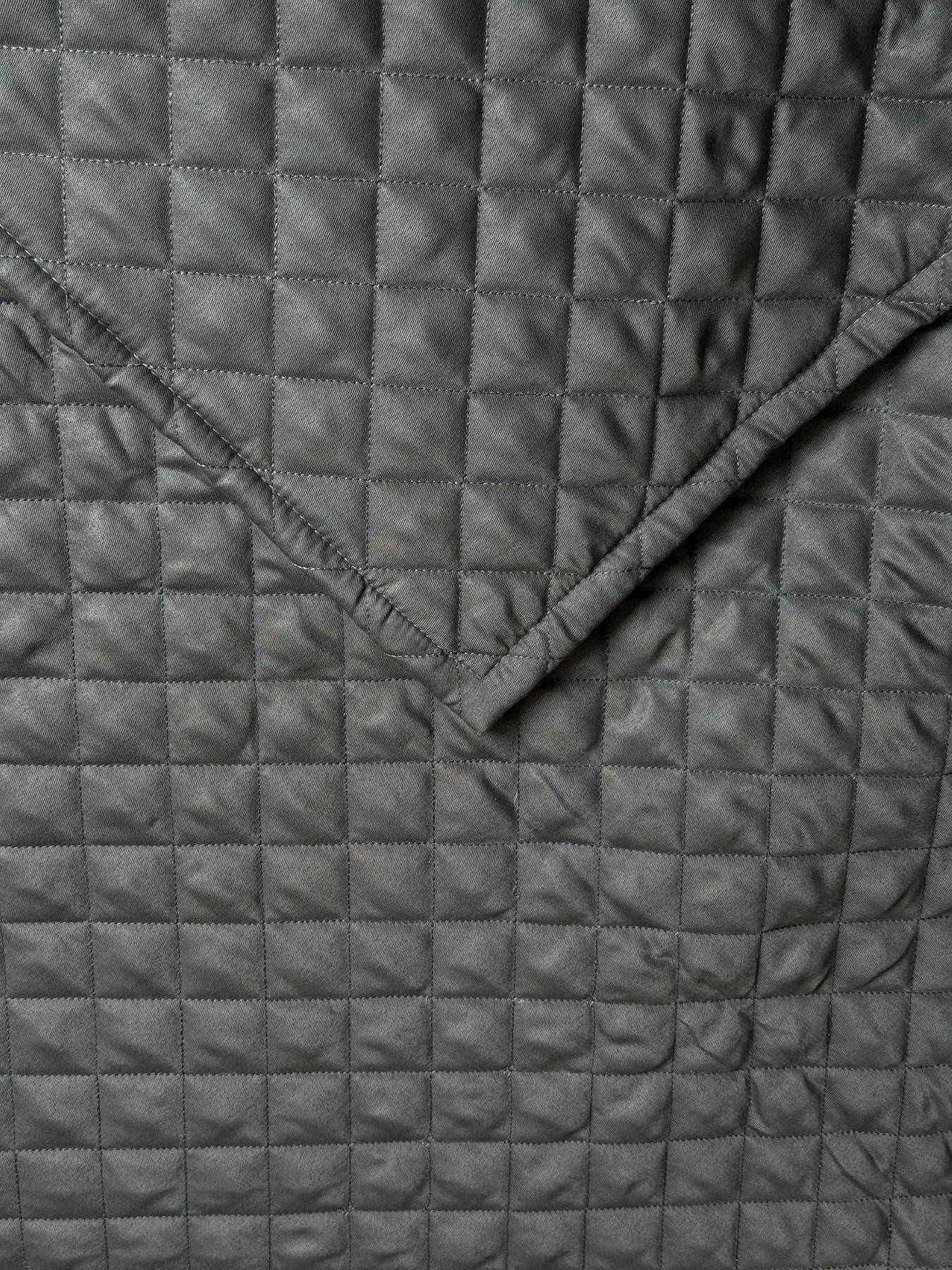 Покривало декоративне антиалергенне сірого кольору Nid Grey Ecotton модель 25179 Покривало декоративне антиалергенне сірого кольору Nid Grey Ecotton модель 25179 Фото