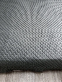 Покривало декоративне антиалергенне сірого кольору Nid Grey Ecotton модель 25179 Фото