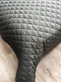 Покривало декоративне антиалергенне сірого кольору Nid Grey Ecotton модель 25179 Фото