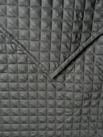 Покривало декоративне антиалергенне сірого кольору Nid Grey Ecotton модель 25179 Фото
