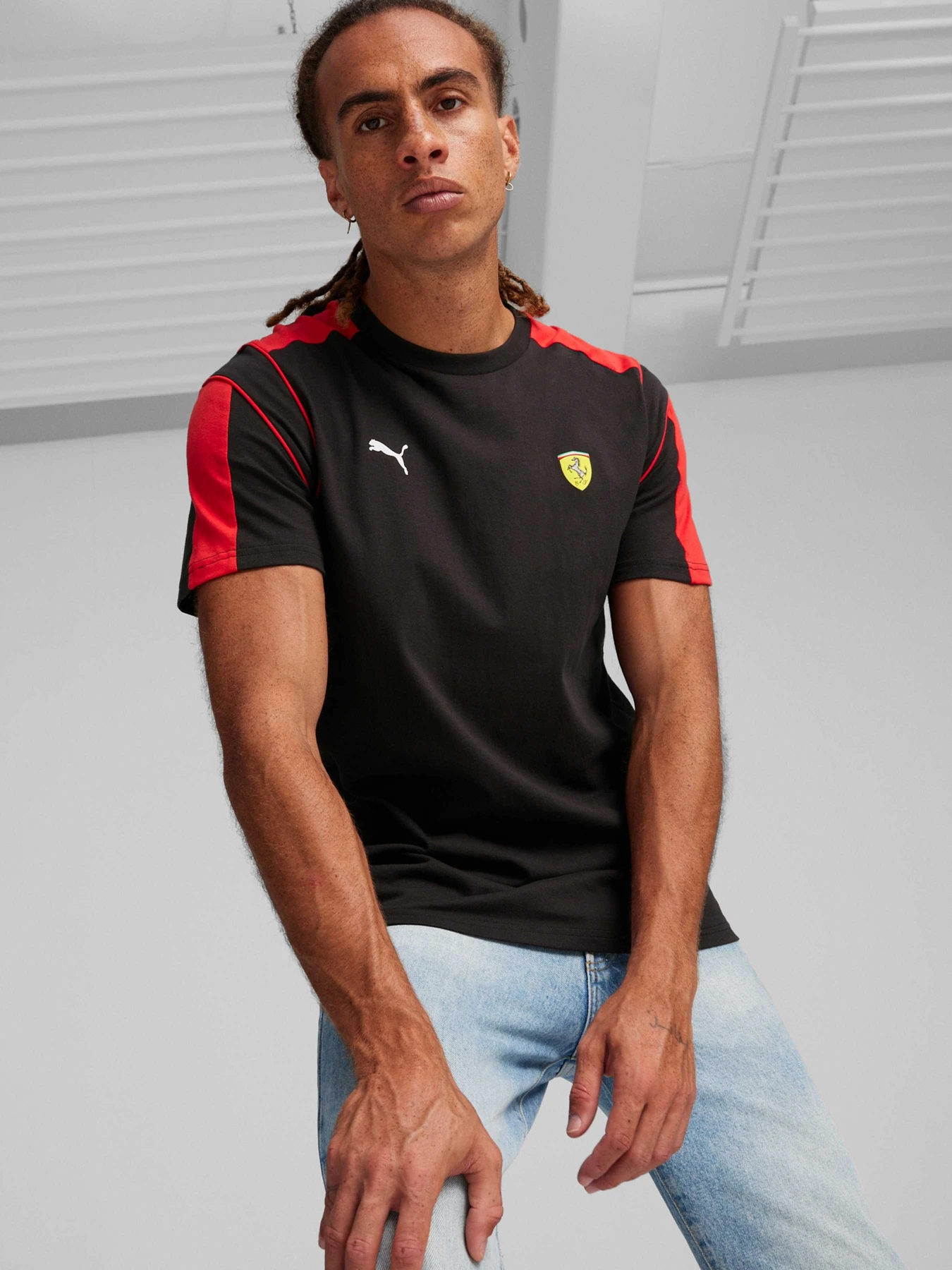 Футболки и поло PUMA Ferrari Race Mt7 Tee модель 623811 Футболки и поло PUMA Ferrari Race Mt7 Tee модель 623811 Фото