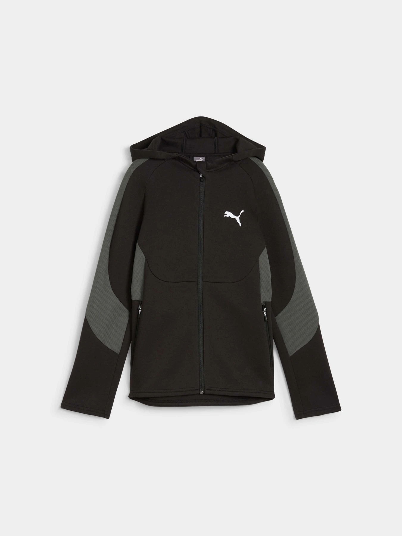 Худи и свитшоты PUMA Evostripe Full-zip Hoodie модель 679196 Фото