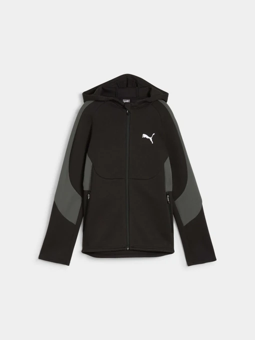 Худи и свитшоты PUMA Evostripe Full-zip Hoodie модель 679196 Фото
