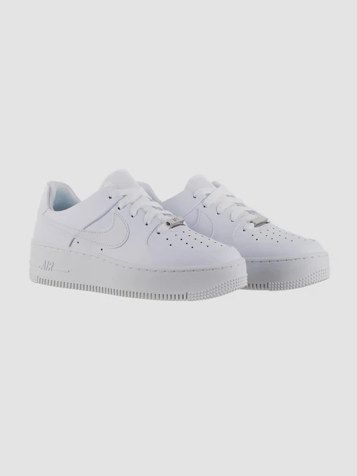 Шкіряні Жіночі Кросівки повсякденні NIKE Air Force 1 Sage Low фото 2