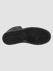 Кроссовки Jordan 1 Mid Triple Black модель 554724-091 Фото
