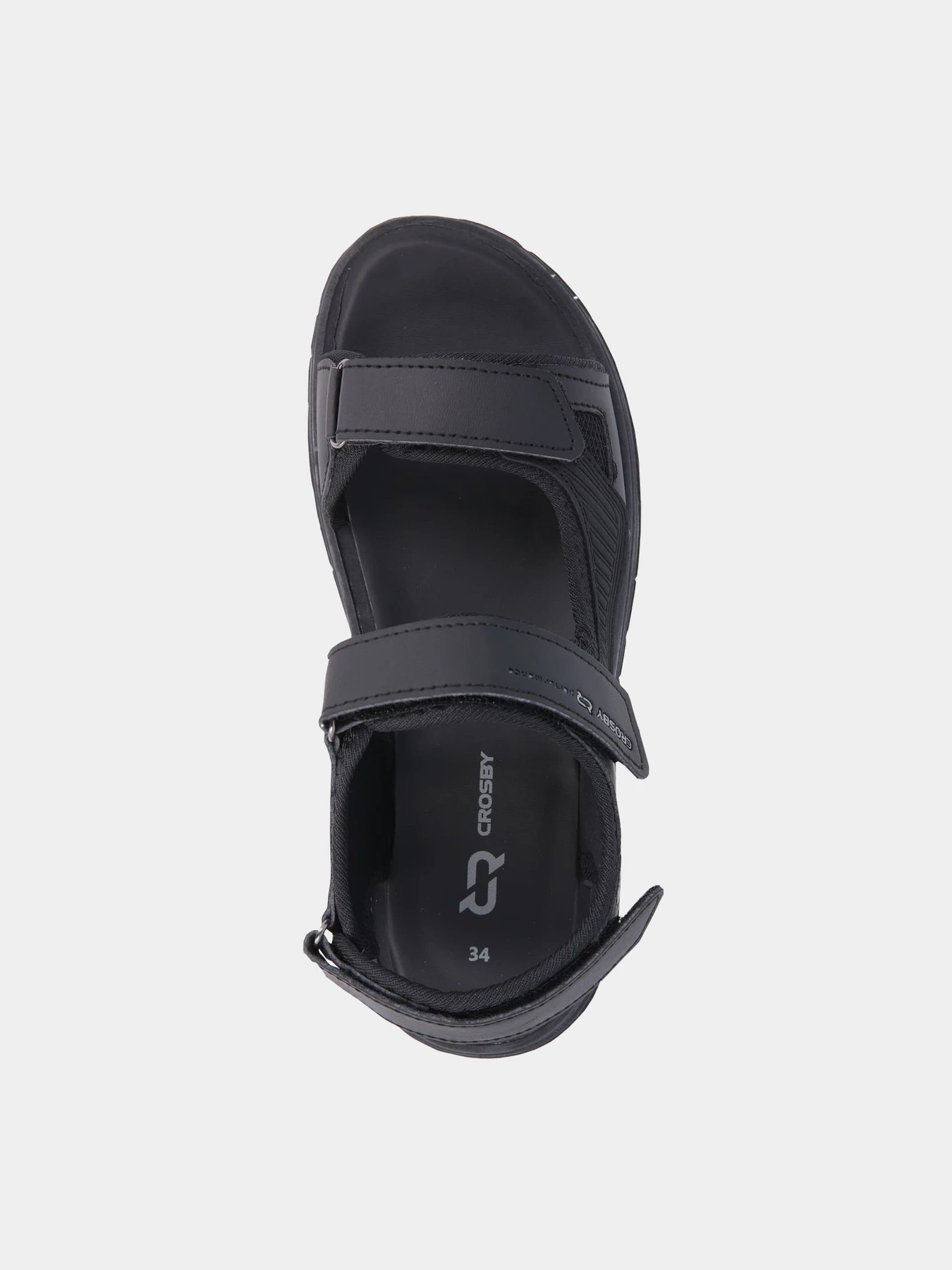 Сандалии Crosby модель 247108/02-01W-black Сандалии Crosby модель 247108/02-01W-black Фото