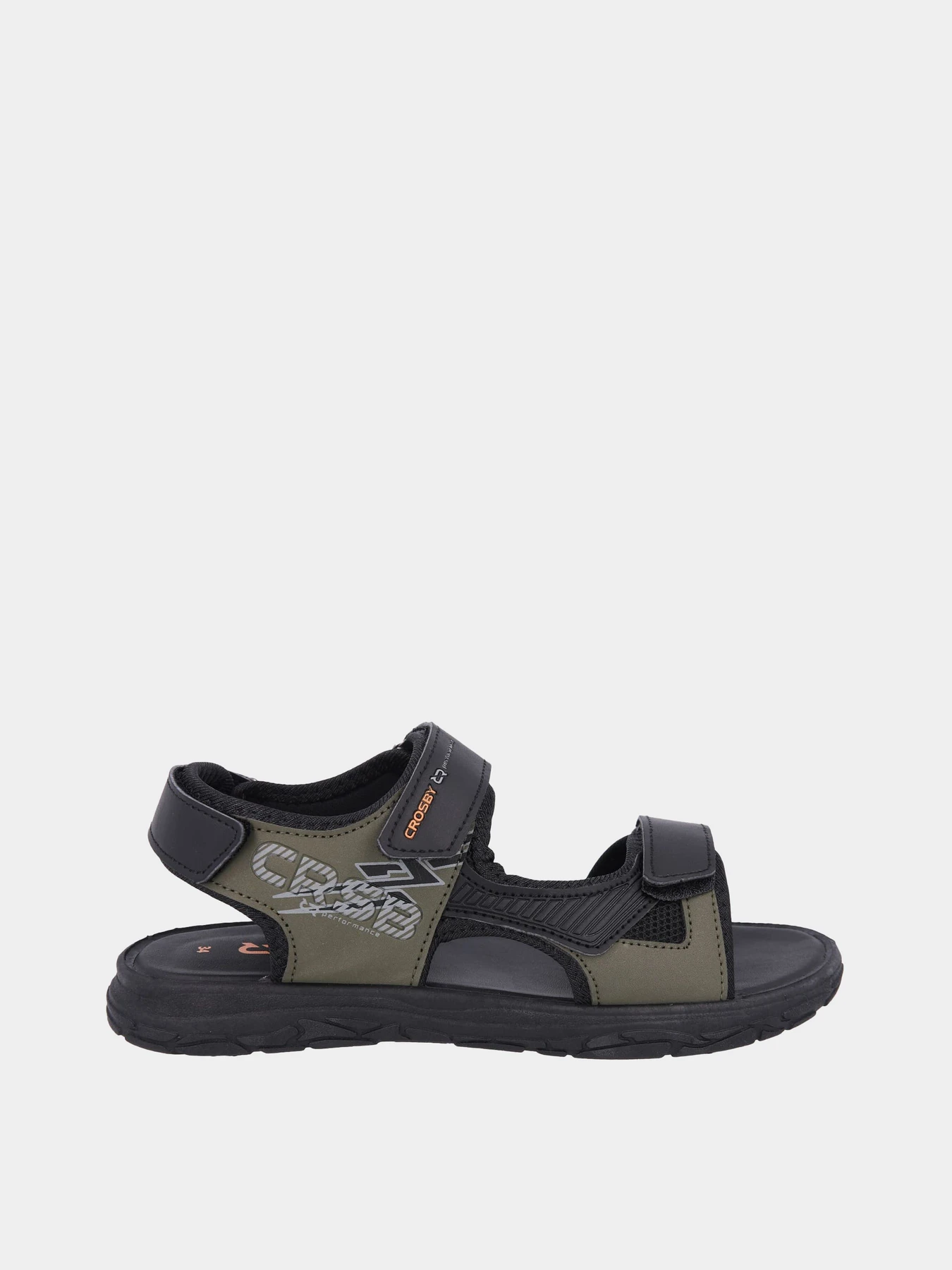 Сандалии Crosby модель 247108/02-04W-black/khaki Сандалии Crosby модель 247108/02-04W-black/khaki Фото