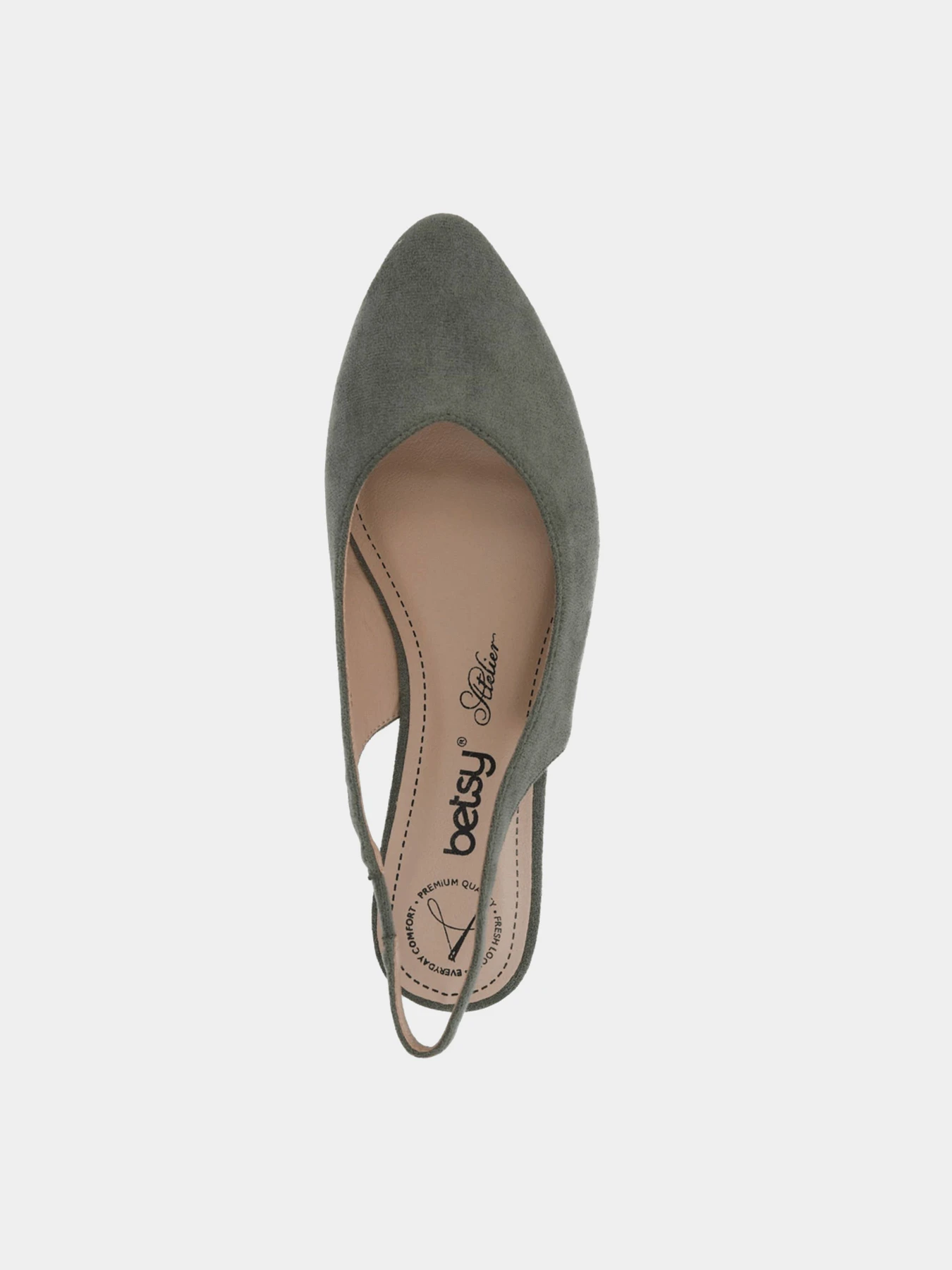 Туфли и лоферы Betsy модель 937051/01-05E-khaki Туфли и лоферы Betsy модель 937051/01-05E-khaki Фото