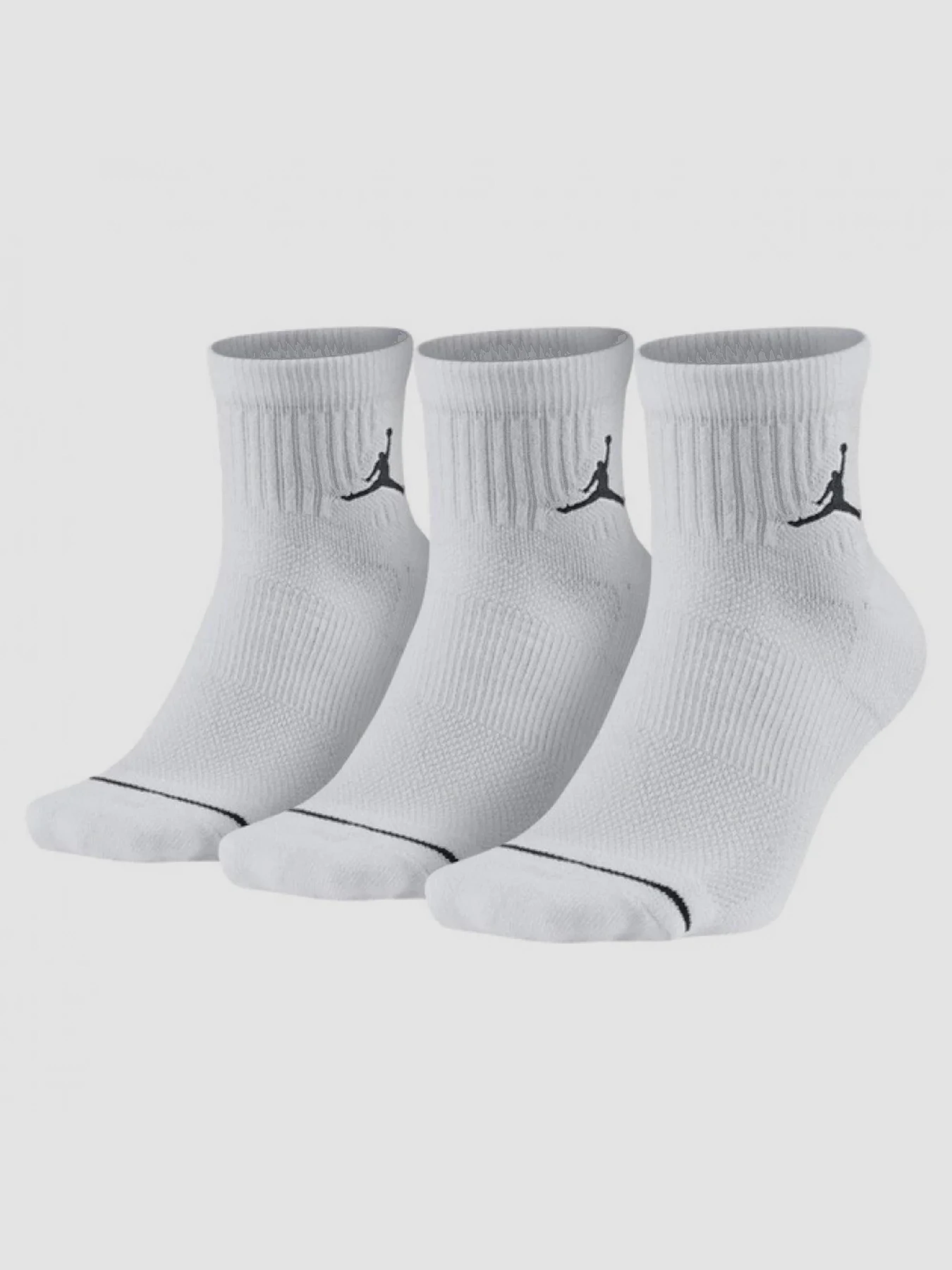 Jordan U J Ed Cush Poly Ankle Набір шкарпеток колір білий