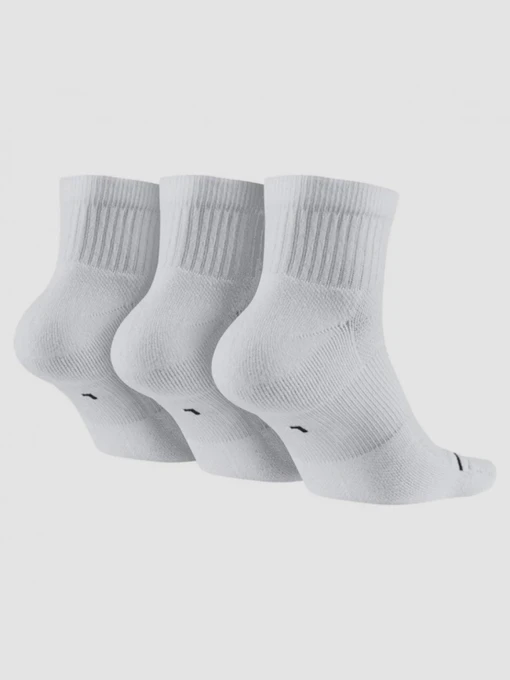 Jordan U J Ed Cush Poly Ankle Набір шкарпеток колір білий фото 2
