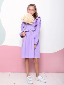 Платья ISSA Plus модель CD-452_lilac Фото