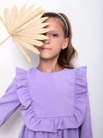 Платья ISSA Plus модель CD-452_lilac Фото