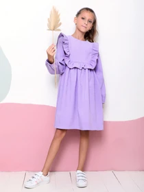 Платья ISSA Plus модель CD-452_lilac Фото