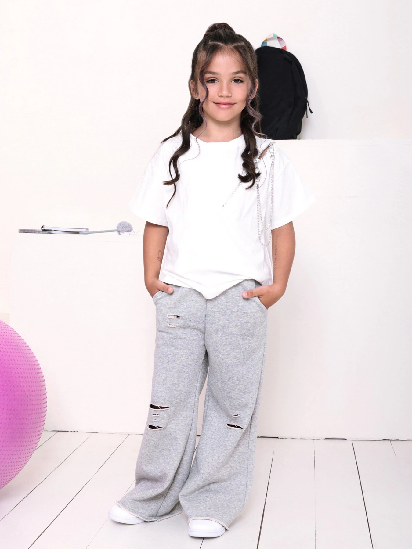 Штани ISSA Plus модель CD-448_gray Фото