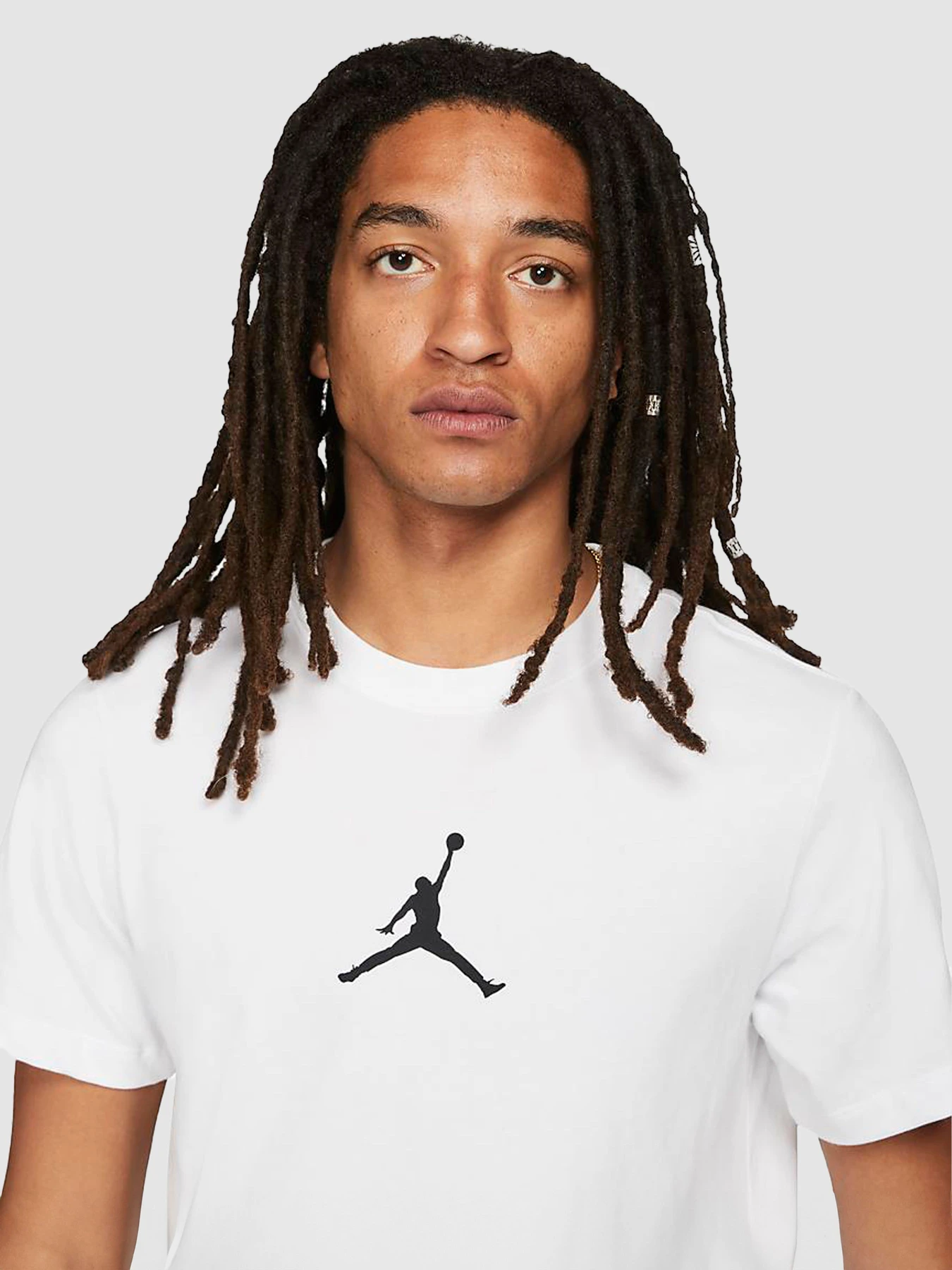 Футболки и поло Jordan Jumpman Air Dri-Fit Crew модель CW5190-102 Футболки и поло Jordan Jumpman Air Dri-Fit Crew модель CW5190-102 Фото