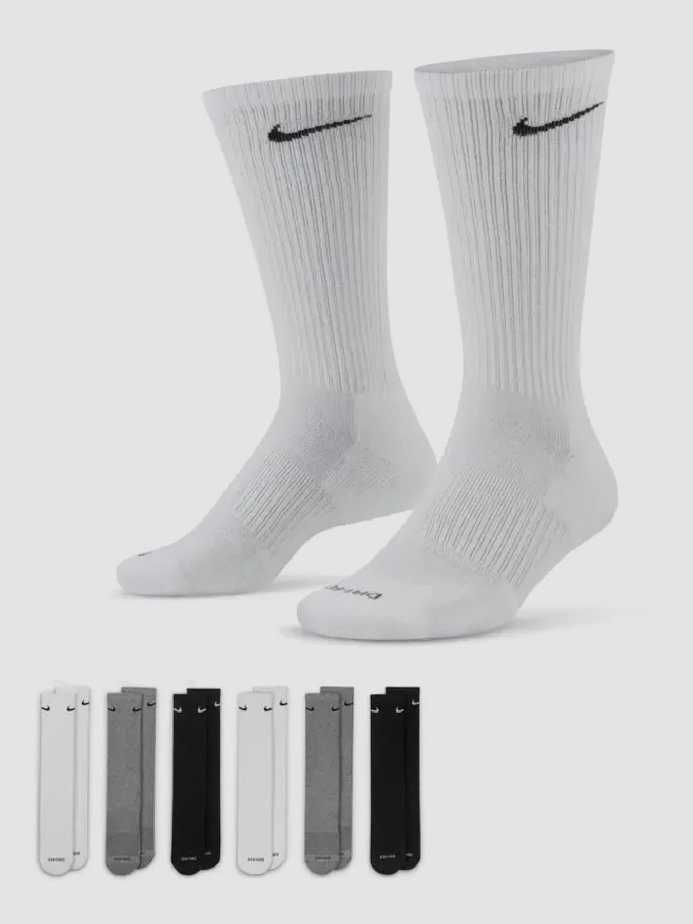 Носки и гольфы NIKE U Nk Ed Pls Csh Crw модель SX6897-965 Фото