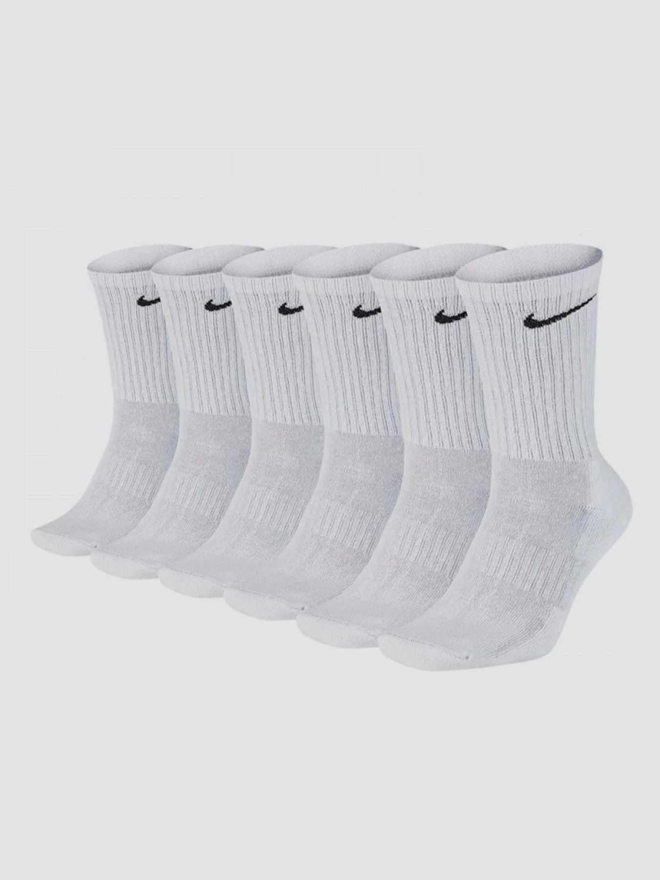 Носки и гольфы NIKE U Nk Everyday Cush Crew модель SX7666-100 Носки и гольфы NIKE U Nk Everyday Cush Crew модель SX7666-100 Фото