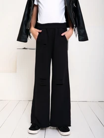 Штани ISSA Plus модель CD-448_black Фото