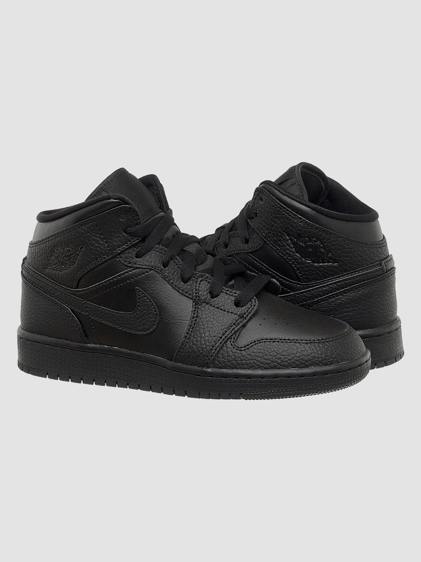 Кросівки Jordan 1 Mid (Gs) модель 554725-091 Фото