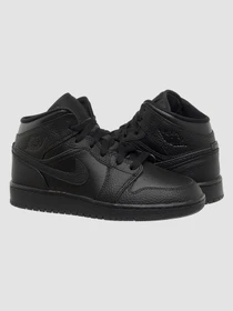 Кросівки Jordan 1 Mid (Gs) модель 554725-091 Фото