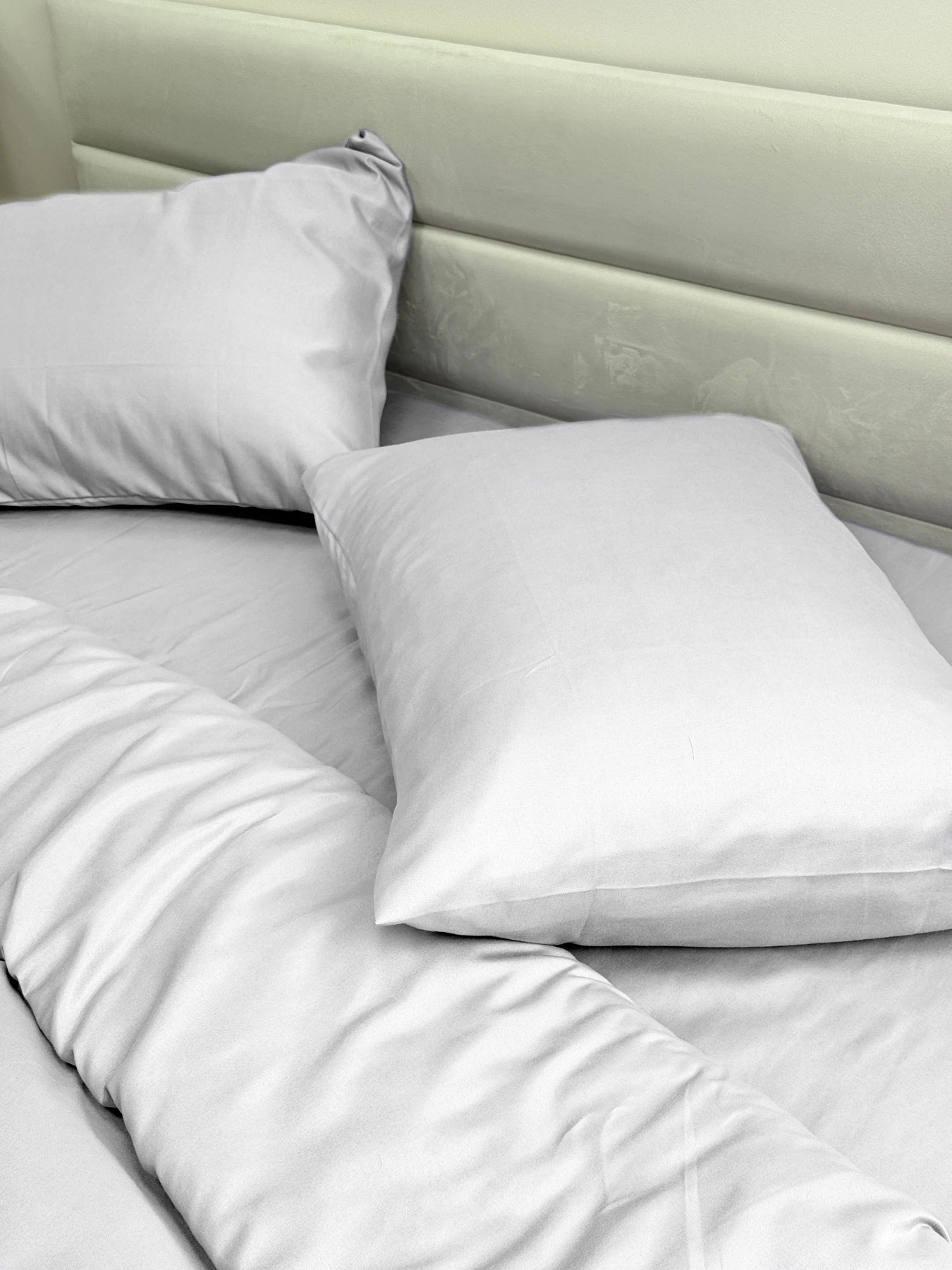 Комплект постільної білизни Light Grey світло-сірого кольору Ecotton модель 24553 Комплект постільної білизни Light Grey світло-сірого кольору Ecotton модель 24553 Фото