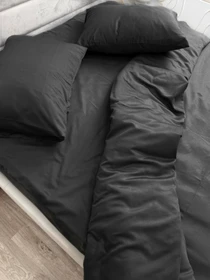 Комплект постельного белья Black чёрного цвета Ecotton модель 24554 Фото