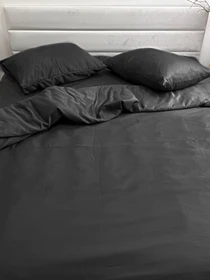 Комплект постельного белья Black чёрного цвета Ecotton модель 24554 Фото