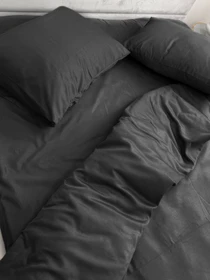 Комплект постельного белья Black чёрного цвета Ecotton модель 24554 Фото