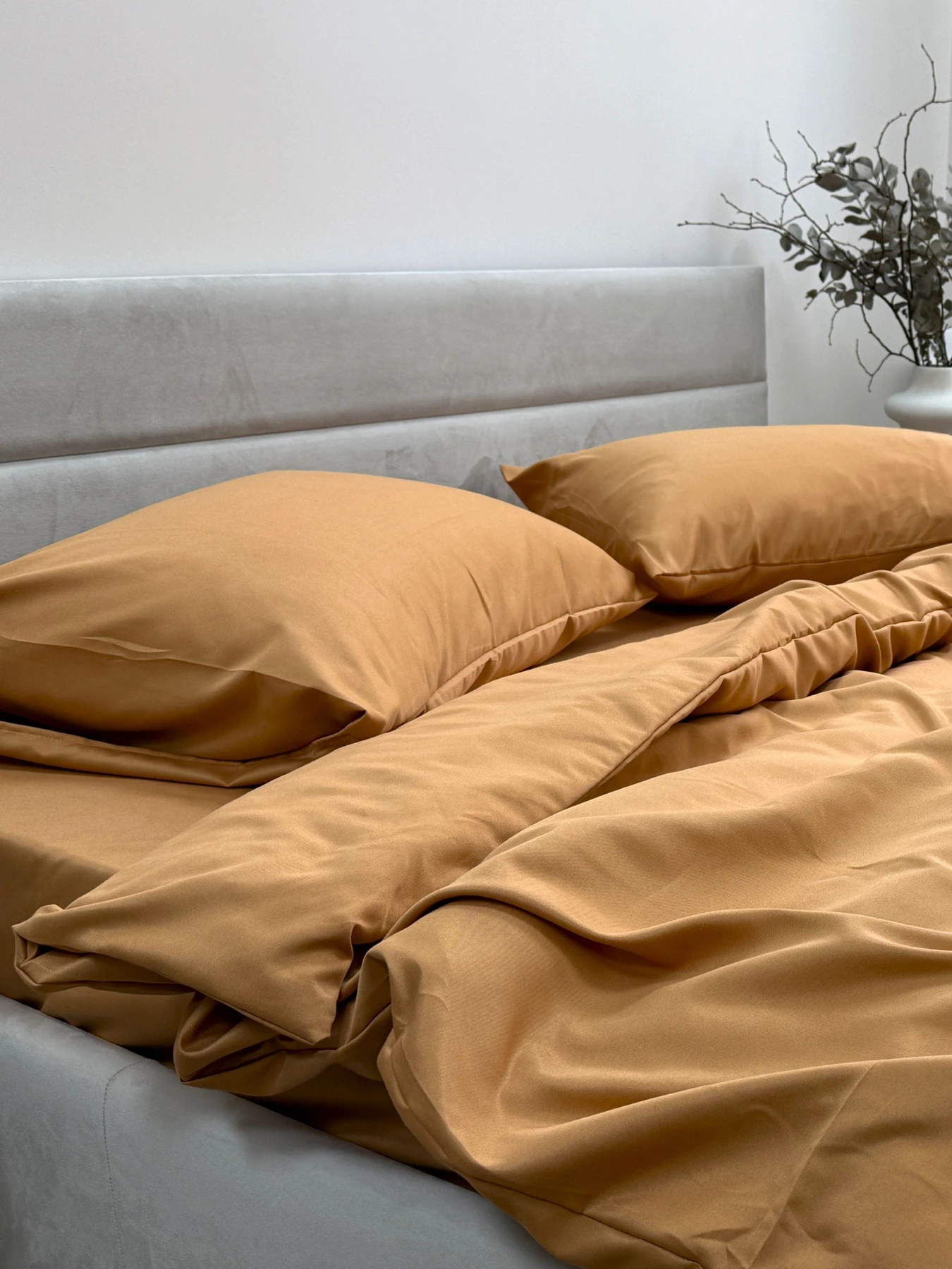Комплект постельного белья Orange оранжевый Ecotton модель 12345 Комплект постельного белья Orange оранжевый Ecotton модель 12345 Фото