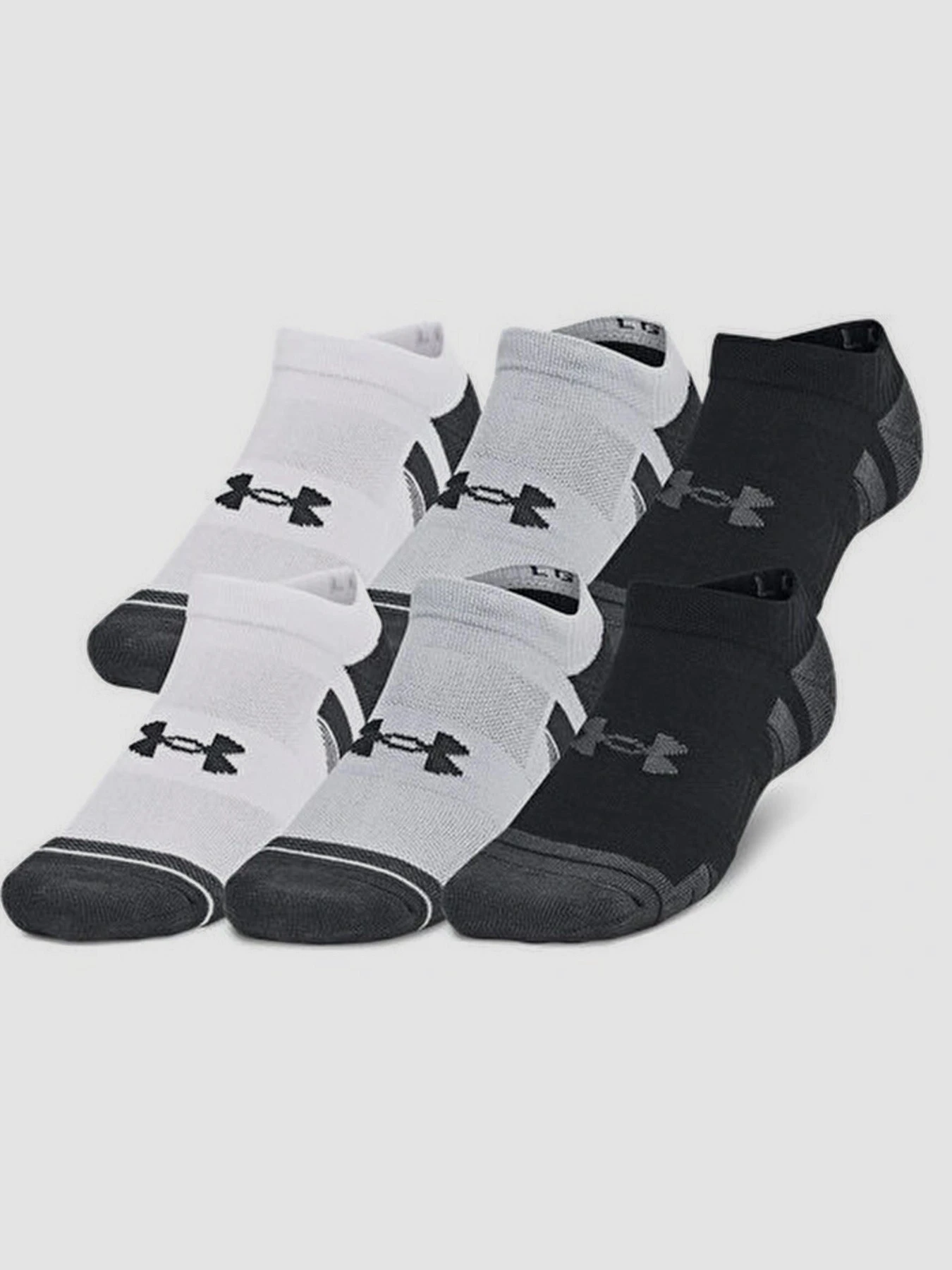 Шкарпетки та гольфи Under Armour Ua Perf Tech 6Pk модель 1386243-011 Шкарпетки та гольфи Under Armour Ua Perf Tech 6Pk модель 1386243-011 Фото