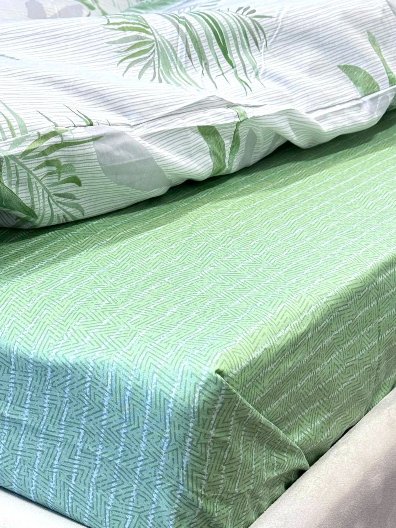 Комплект постільної білизни Тропічна папороть Ecotton модель 23348-21006 Комплект постільної білизни Тропічна папороть Ecotton модель 23348-21006 Фото