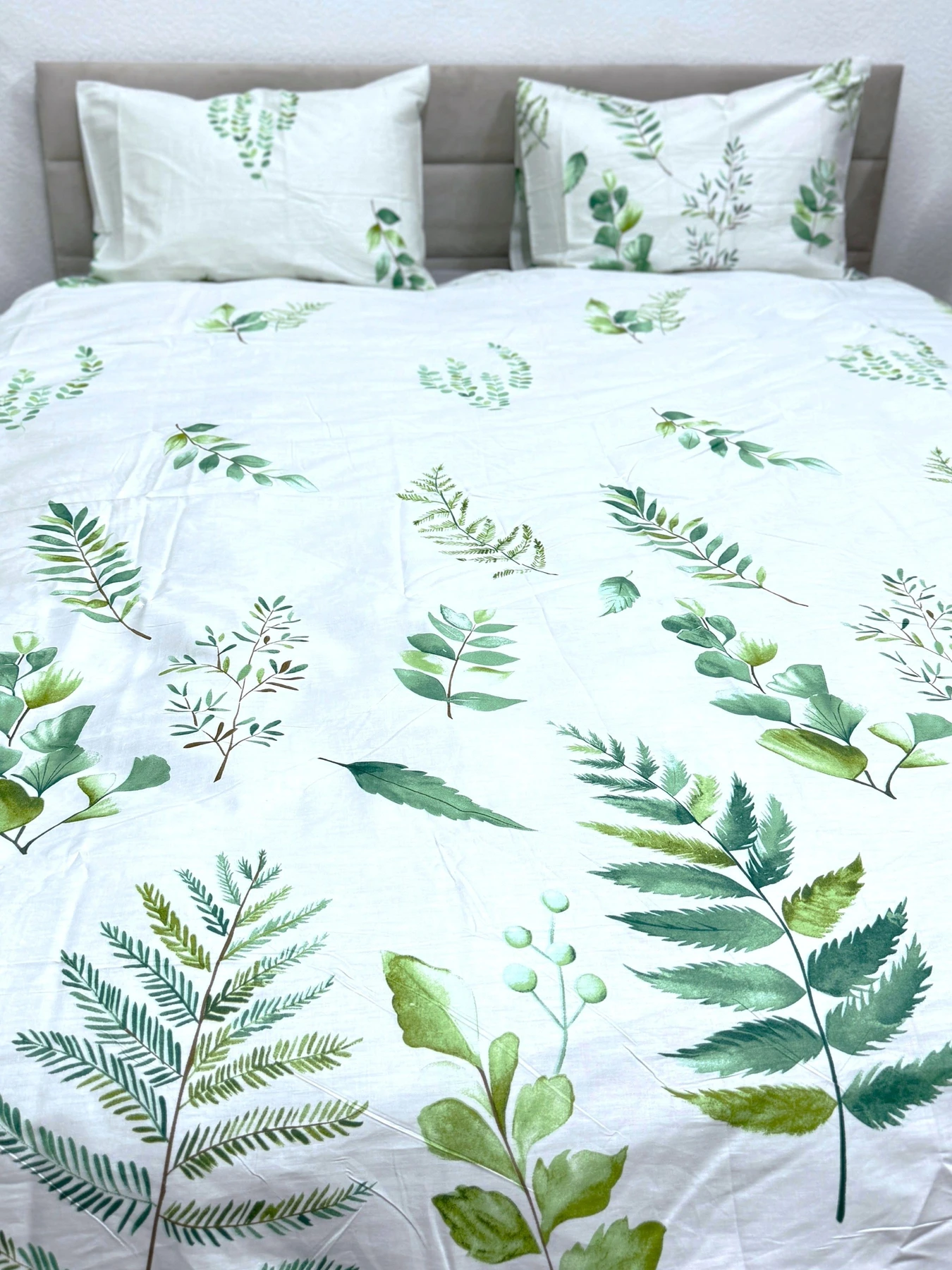 Комплект постільної білизни з Папороттю Ecotton модель 23671 Фото