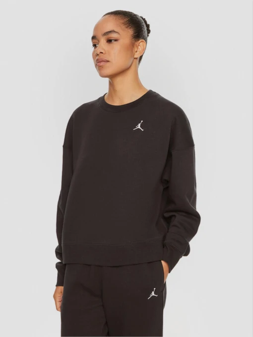 Худи и свитшоты Jordan Brooklyn Fleece Crewneck модель FN4491-010 Фото