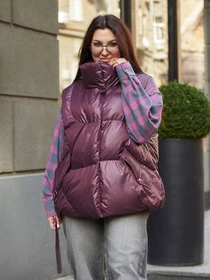 Куртки та дублянки Jadone Fashion модель Sting_marsala Фото